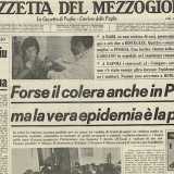I primi casi di colera si registrarono dopo il Ferragosto del 1973 nel Napoletano. Nel giro di pochi giorni il batterio si present� anche a Bari